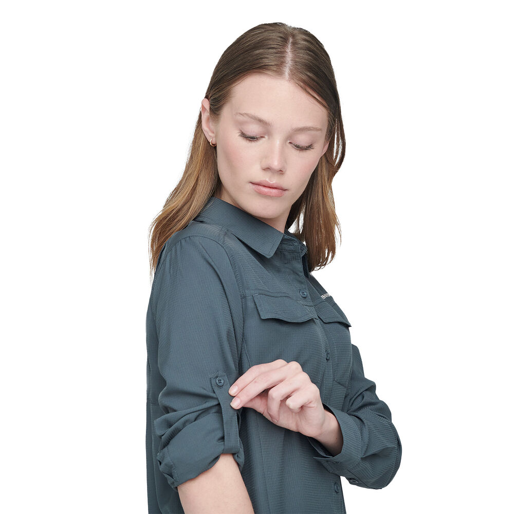 Camisa Mujer Weinbrenner Bund Gris Oscuro image number 2.0